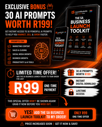 The SA Business Launch Toolkit